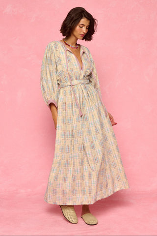 karavan clothing fashion spring summer 26 nai weekendwear collection clara dress ivory