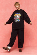karavan fall winter 26' collection sabrina crewneck sweater black
