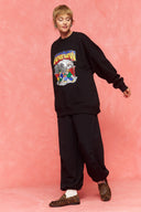 karavan fall winter 26' collection sabrina crewneck sweater black