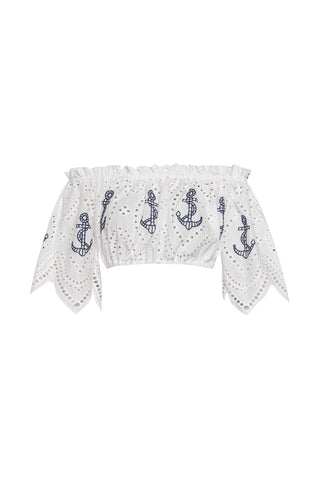 karavan clothing fashion spring summer 26 nai collection claudia top white