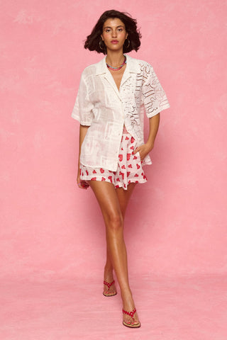 karavan clothing fashion krvn spring summer 26 nai collection alexia shirt white lace