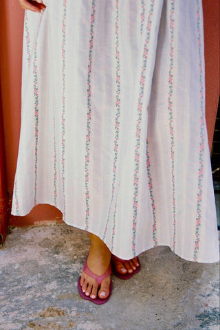 karavan clothing fashion spring summer 26 nai special issue collection nemie dress white pink floral