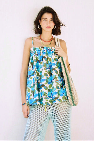 karavan clothing fashion spring summer 26 nai special issue collection serafina top floral purple