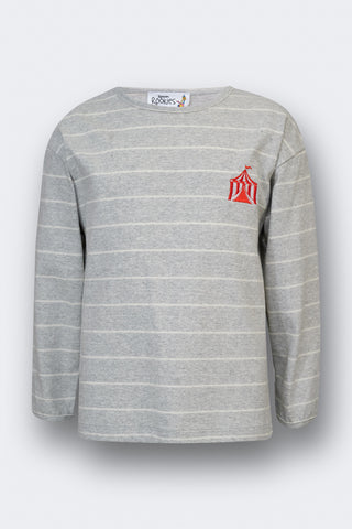 karavan clothing fashion fall winter 25 homecoming rookies collection daffy longsleeve grey