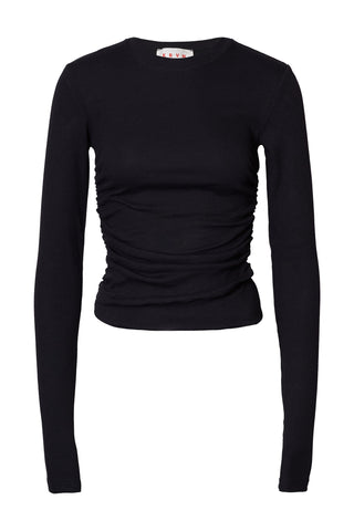 karavan clothing fashion fall winter 25 homecoming krvn collection daisy top black