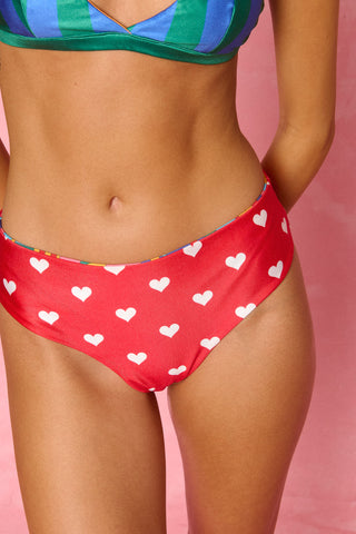 karavan clothing fashion spring summer 26 nai weekendwear collection danae bikini bottom multicolor abstract polka hearts red