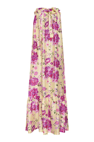 karavan clothing fashion spring summer 26 nai collection daniela dress foral lemon purple