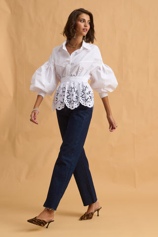 karavan clothing fashion fall winter 25 homecoming collection monica apron white lace