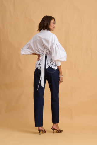 karavan clothing fashion fall winter 25 homecoming collection monica apron white lace