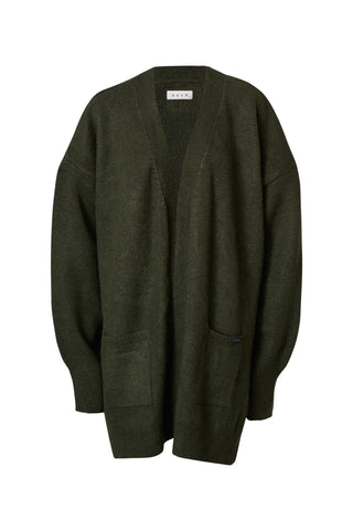 karavan clothing fashion fall winter 25 homecoming krvn collection darcy knitted cardigan khaki