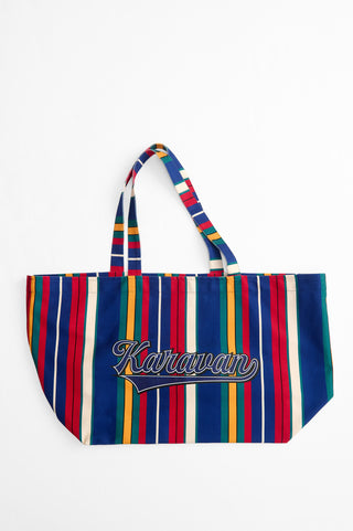 karavan clothing fashion fall winter 25 homecoming men collection david handbag multicolor stripes