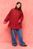 karavan fall winter 26' collection eugene jacket burgundy