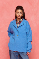 karavan fall winter 26' collection olsen knitted pullover blue