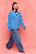 karavan fall winter 26' collection olsen knitted pullover blue