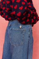 karavan fall winter 26' collection delilah jeans denim blue