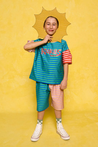 karavan clothing fashion spring summer 26 rookies collection casper tee multicolor stripes