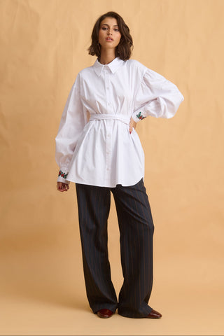 karavan clothing fashion fall winter 25 homecoming collection diana shirt white