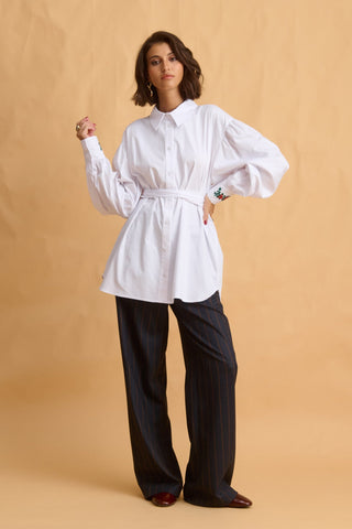 karavan clothing fashion fall winter 25 homecoming collection brande trousers blue red stripes