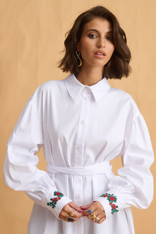 karavan clothing fashion fall winter 25 homecoming collection diana shirt white