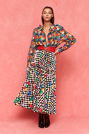 karavan fall winter 26' collection evina shirt multicolor