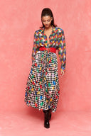 karavan fall winter 26' collection evina shirt multicolor