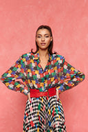 karavan fall winter 26' collection evina shirt multicolor