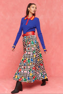 karavan fall winter 26' collection sophie knitted top blue