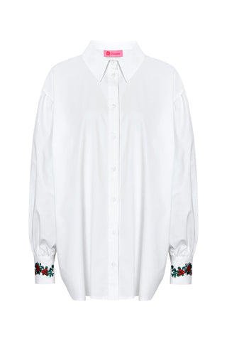 karavan clothing fashion fall winter 25 homecoming collection diana shirt white