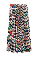 karavan fall winter 26' collection diana skirt multicolor square