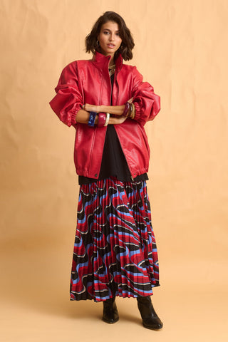 karavan clothing fashion fall winter 25 homecoming collection beverly skirt black