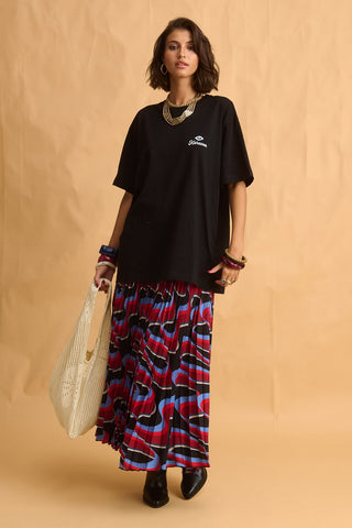 karavan clothing fashion fall winter 25 homecoming collection beverly skirt black