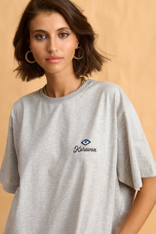 karavan clothing fashion fall winter 25 homecoming collection dino tee grey