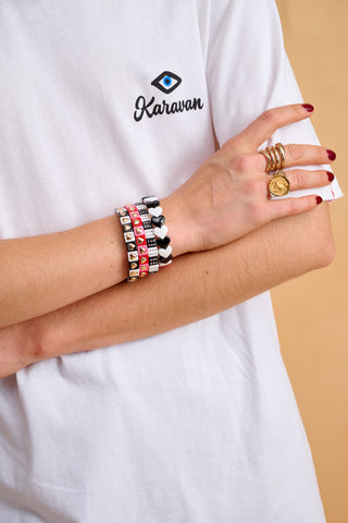 Heart Bracelet (B&W)