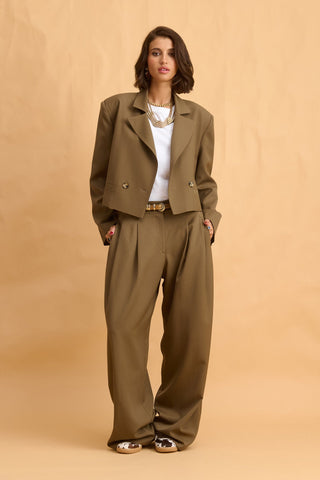 karavan clothing fashion fall winter 25 homecoming collection stephanie trousers khaki