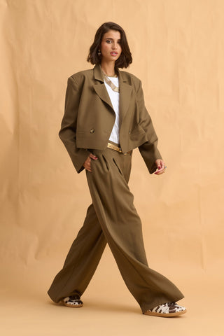 karavan clothing fashion fall winter 25 homecoming collection stephanie trousers khaki