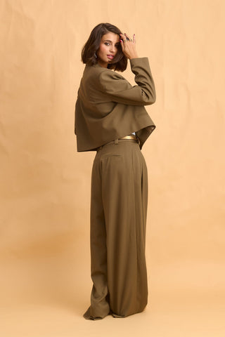 karavan clothing fashion fall winter 25 homecoming collection stephanie trousers khaki