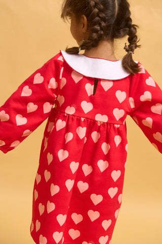 karavan clothing fashion fall winter 25 homecoming rookies collection dolly dress red hearts
