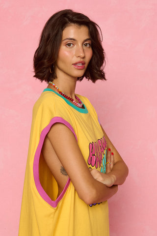 karavan clothing fashion spring summer 26 nai weekendwear collection dorrin mini dress banana yellow