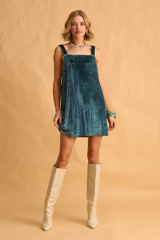 karavan clothing fashion fall winter 25 krvn homecoming collection dua mini dres petrol