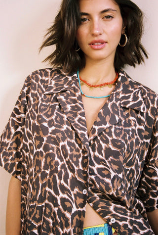 karavan clothing fashion spring summer 26 nai special issue collection zinnia shirt leopard