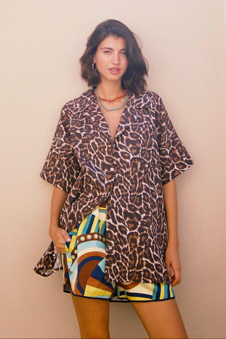 karavan clothing fashion spring summer 26 nai special issue collection zinnia shirt leopard