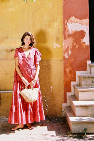 karavan clothing fashion spring summer 26 nai special issue collection angel dress bandana red