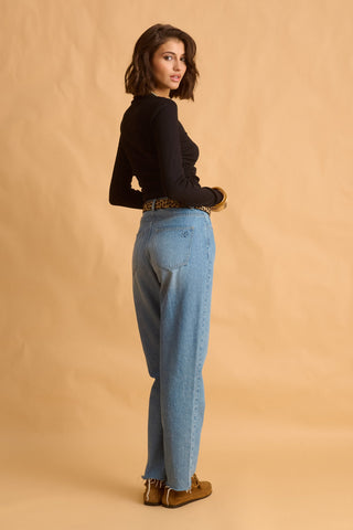 karavan clothing fashion fall winter 25 homecoming krvn collection daisy top black