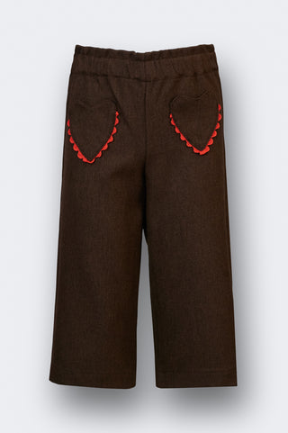 karavan clothing fashion fall winter 25 homecoming rookies collection elinor trousers brown