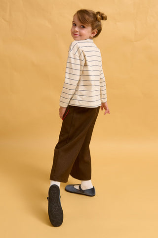 karavan clothing fashion fall winter 25 homecoming rookies collection elinor trousers brown