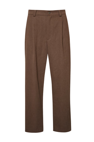 karavan clothing fashion fall winter 25 homecoming men collection eliot trousers brown