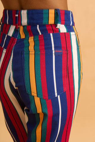 karavan clothing fashion fall winter 25 homecoming collection anastazia trousers multicolor stripes