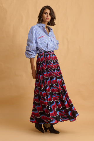 karavan clothing fashion fall winter 25 homecoming collection beverly skirt black