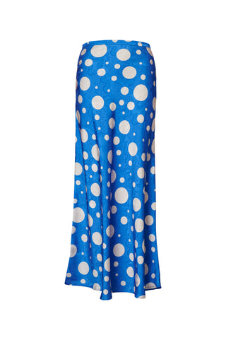 karavan clothing fashion fall winter 25 homecoming collection eloise skirt polka blue