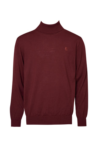 karavan clothing fashion fall winter 25 homecoming men collection emilio knitted sweater burgundy